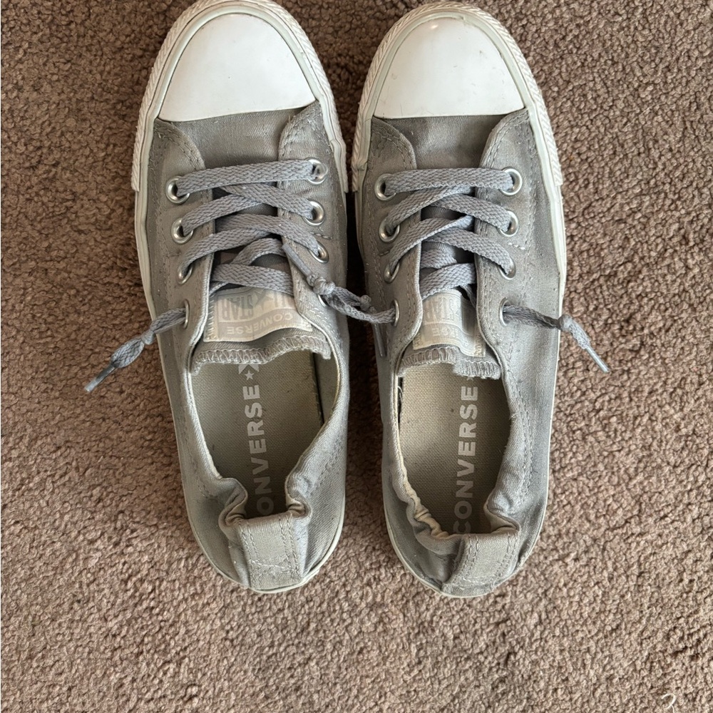 Converse Charcoal Low-Top Sneakers